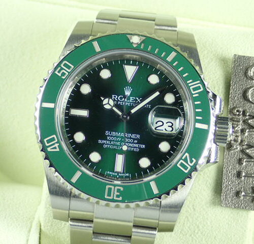 ロレックス サブマリーナー Ref.116610LV グリーン文字盤 中古 submariner-181 商品画像1