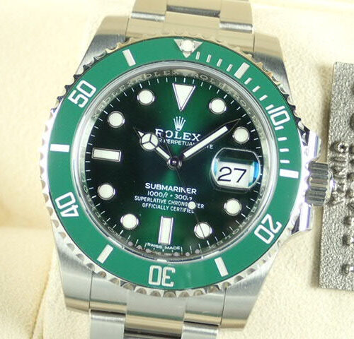 ロレックス サブマリーナー Ref.116610LV グリーン文字盤 未使用 submariner-182 商品画像1