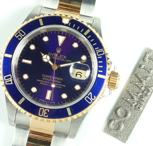 ロレックス サブマリーナー Ref.16613 ブルー文字盤 中古 submariner-185 商品画像1