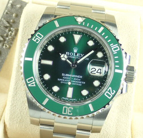ロレックス サブマリーナー Ref.116610LV グリーン文字盤 未使用 submariner-198 商品画像1