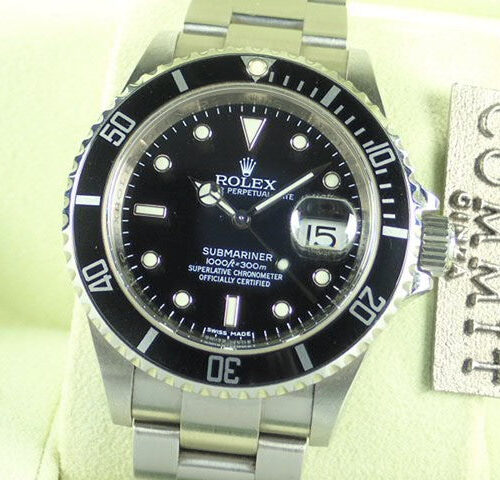 ロレックス サブマリーナー Ref.16610 ブラック文字盤 中古 submariner-203 商品画像1