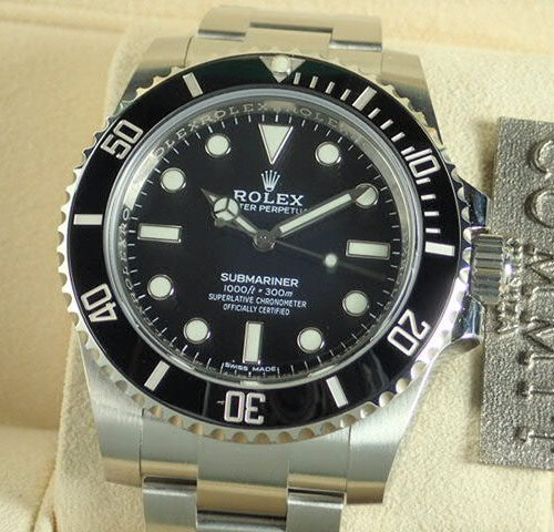 ロレックス サブマリーナー Ref.114060 ブラック文字盤 未使用 submariner-211 商品画像1