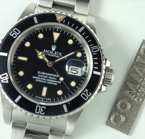 ロレックス サブマリーナー Ref.16800 ブラック文字盤 中古 submariner-224 商品画像1