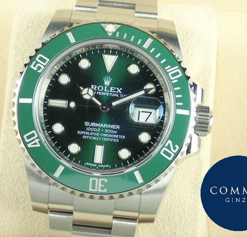ロレックス サブマリーナー Ref.116610LV グリーン文字盤 未使用 submariner-234 商品画像1
