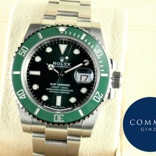 ロレックス サブマリーナー Ref.116610LV グリーン文字盤 未使用 submariner-299 商品画像1