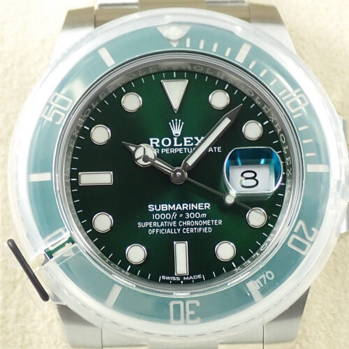 ロレックス サブマリーナー デイト Ref.116610LV ステンレススチール グリーン文字盤 商品画像1