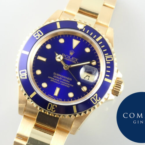 ロレックス サブマリーナー Ref.16618 ブルー文字盤 中古 submariner-345 商品画像1