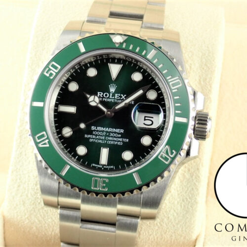 ロレックス サブマリーナー Ref.116610LV グリーン文字盤 未使用 submariner-401 商品画像1
