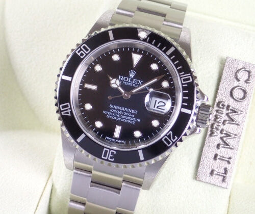 ロレックス サブマリーナー Ref.16610 ブラック文字盤 中古 submariner-44 商品画像1