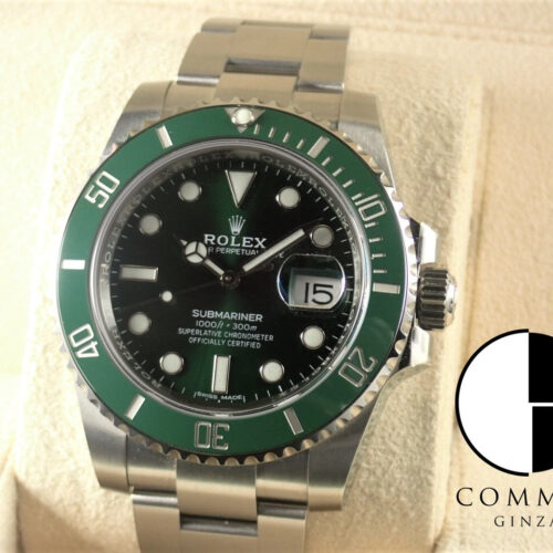 ロレックス サブマリーナー Ref.116610LV グリーン文字盤 未使用 submariner-491 商品画像1