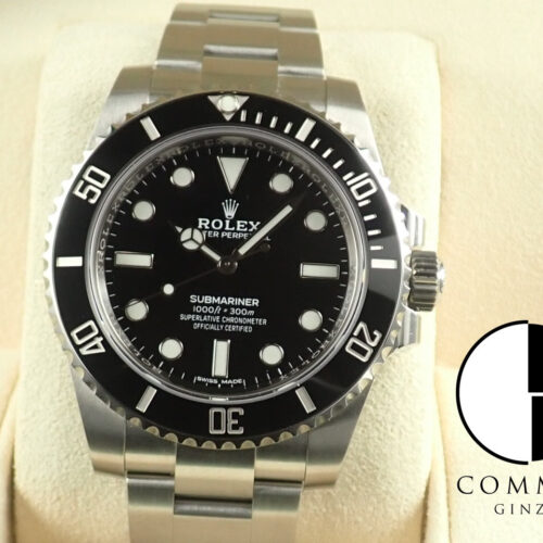 ロレックス サブマリーナー Ref.114060 ブラック文字盤 未使用 submariner-510 商品画像1
