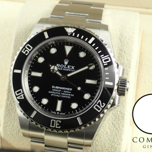 ロレックス サブマリーナー Ref.124060 ブラック文字盤 未使用 submariner-515 商品画像1