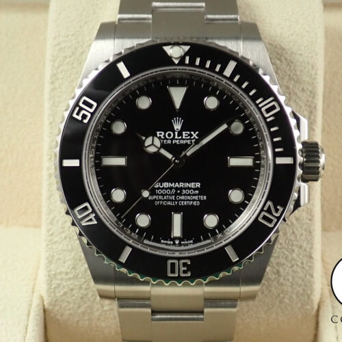 ロレックス サブマリーナー Ref.124060 ブラック文字盤 未使用 submariner-527 商品画像1