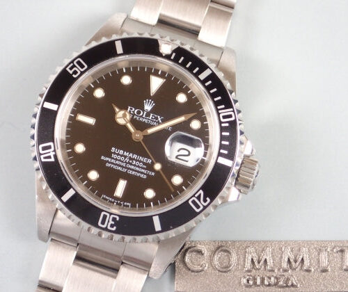 ロレックス サブマリーナー Ref.16610 ブラック文字盤 中古 submariner-55 商品画像1