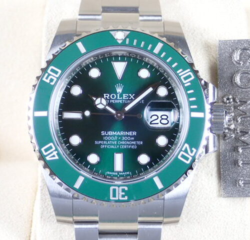 ロレックス サブマリーナー Ref.116610LV グリーン文字盤 未使用 submariner-79 商品画像1