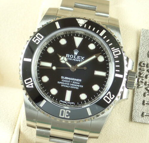 ロレックス サブマリーナー Ref.114060 ブラック文字盤 未使用 submariner-95 商品画像1