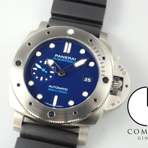 パネライ ルミノール Ref.PAM00692 ブルー文字盤 美品 submersible-4 商品画像1