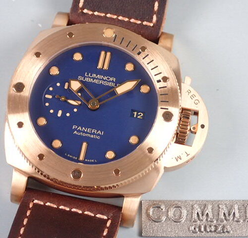 パネライ ルミノール Ref.PAM00671 ブルー文字盤 未使用 submersible 商品画像1