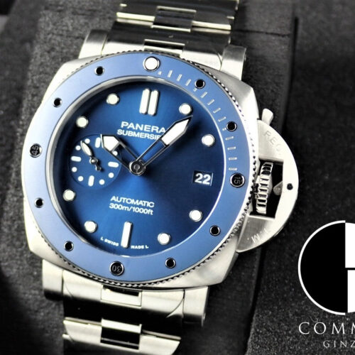 パネライ サブマーシブル Ref.PAM01068 ブルー文字盤 未使用 submersible-7 商品画像1