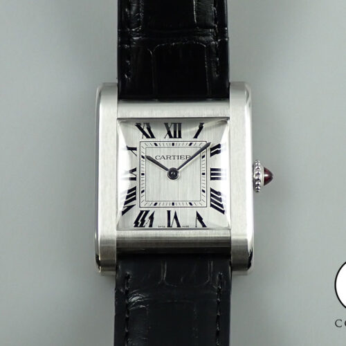 カルティエ タンク ノルマル Ref.WGTA0109 シルバー文字盤 美品 67W7FTSX 商品画像1