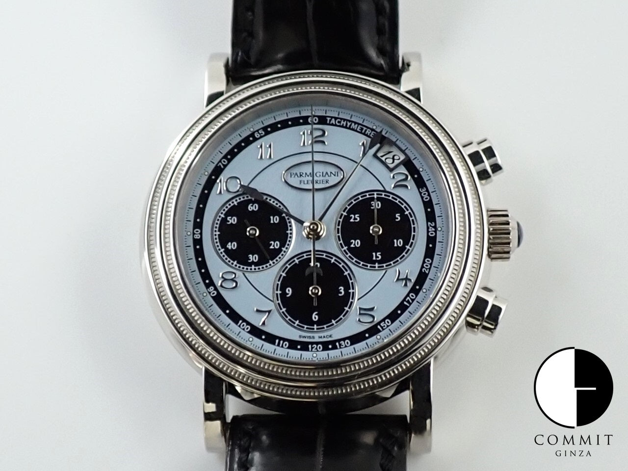 パルミジャーニフルリエ トリック クロノグラフ Ref.PF006783 ラベンダー文字盤 中古 9T6K7340 商品画像1