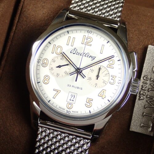 ブライトリング トランスオーシャン Ref.A019G99OCA シルバー文字盤 未使用 transocean 商品画像1