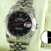 ロレックス デイトジャスト Ref.116264 ブラック文字盤 中古 turn-o-graph-18 ジュビリーブレスレット 商品画像1