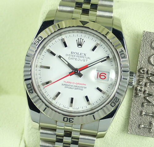 ロレックス デイトジャスト Ref.116264 ホワイト文字盤 中古 turn-o-graph-3 ジュビリーブレスレット 商品画像1