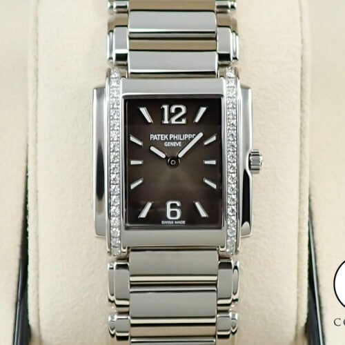 パテックフィリップ Twenty-4 Ref.4910/1200A-010 ステンレススチール グレー文字盤 商品画像1
