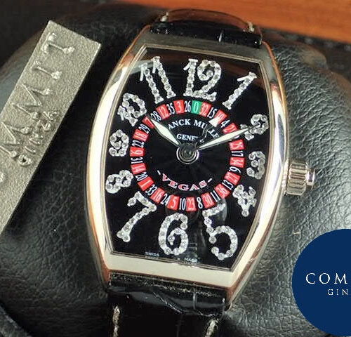 フランクミュラー ヴェガス Ref.5850VEGASCDOG ブラック文字盤 中古 vegas 商品画像1