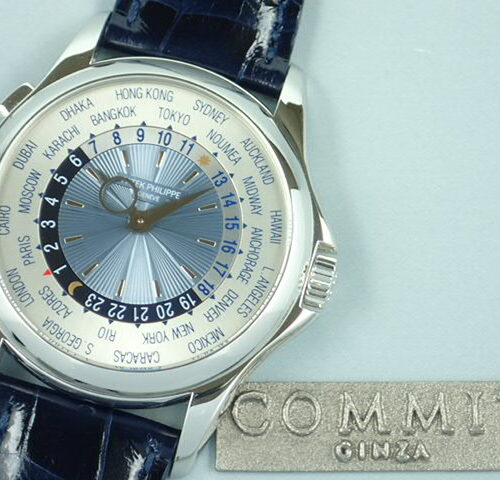 パテックフィリップ ワールドタイム Ref.5130P ブルーソレイユ文字盤 中古 worldtime-11 商品画像1