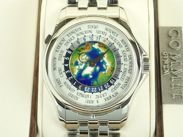 パテックフィリップ ワールドタイム Ref.5131/1P-001 クロワゾネ七宝装飾文字盤 未使用 worldtime-14 商品画像1