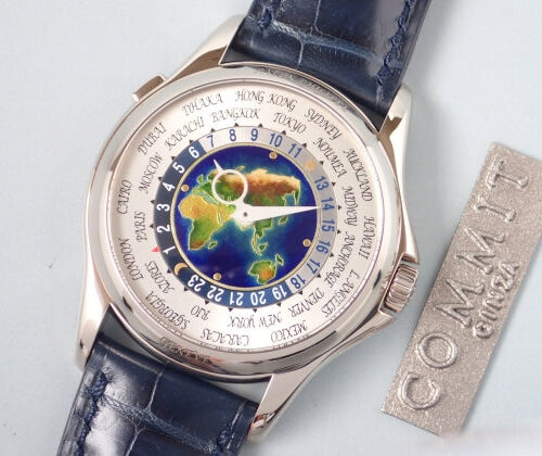パテックフィリップ ワールドタイム Ref.5131G クロワゾネ七宝装飾文字盤 未使用 worldtime-8 商品画像1