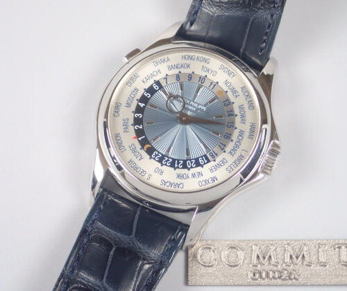 パテックフィリップ ワールドタイム Ref.5130P ブルーソレイユ文字盤 中古 worldtime 商品画像1