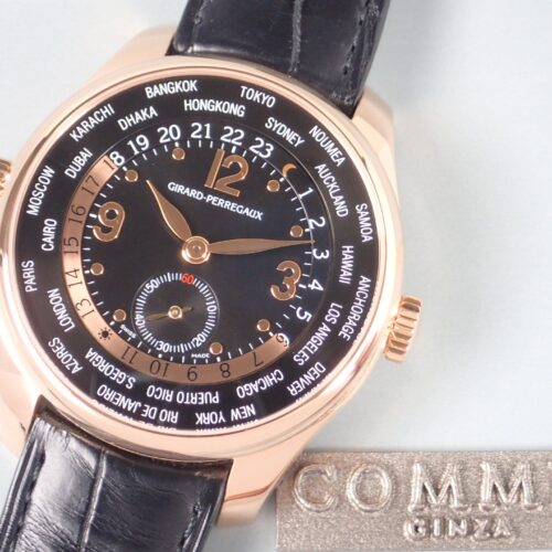 ジラールペルゴ ww.tc Ref.49865-52-651-BA6A ブラック文字盤 中古 ww-tc 商品画像1
