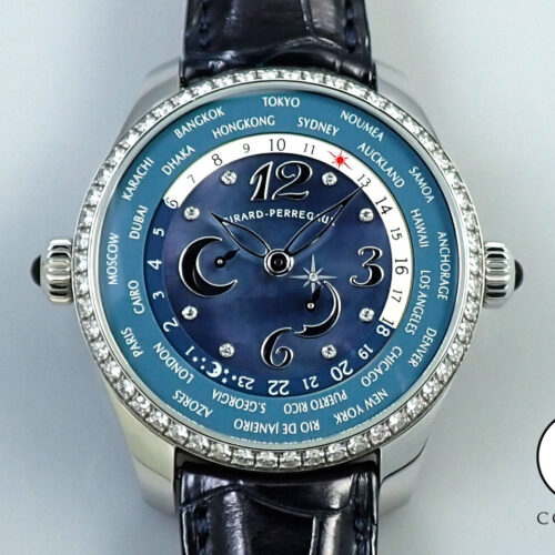 ジラールペルゴ WW.TC Ref.49860D-11A461-CK4A シェル文字盤 中古 8W1CXLSS 商品画像1