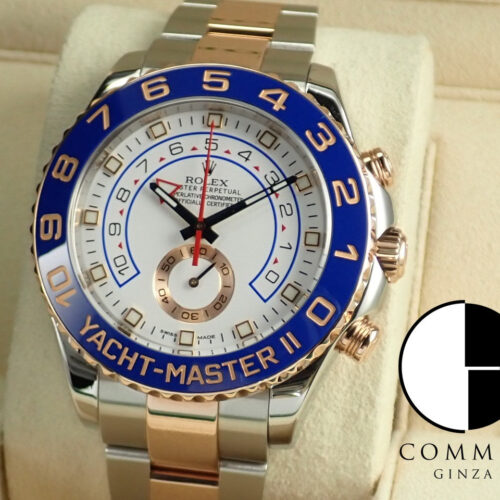ロレックス ヨットマスターII Ref.116681 ホワイト文字盤 中古 yacht-master-126 商品画像1