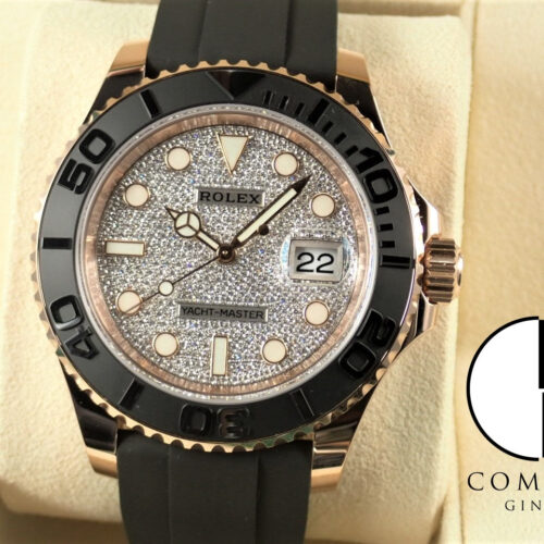 ロレックス ヨットマスター Ref.126655 パヴェダイヤ文字盤 未使用 yacht-master-139 商品画像1