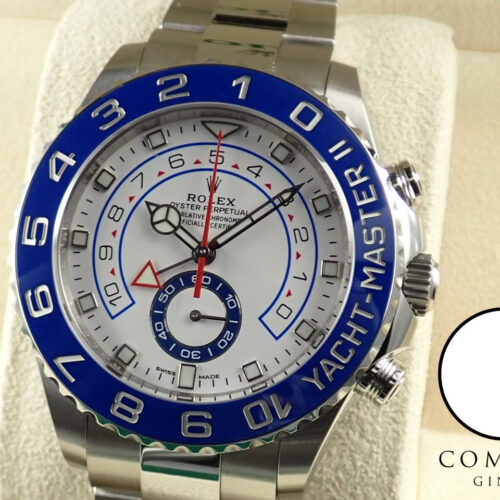 ロレックス ヨットマスターII Ref.116680 ホワイト文字盤 未使用 yacht-master-140 商品画像1