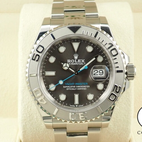 ロレックス ヨットマスター40 Ref.126622 ステンレススチール/プラチナ スレート文字盤 商品画像1