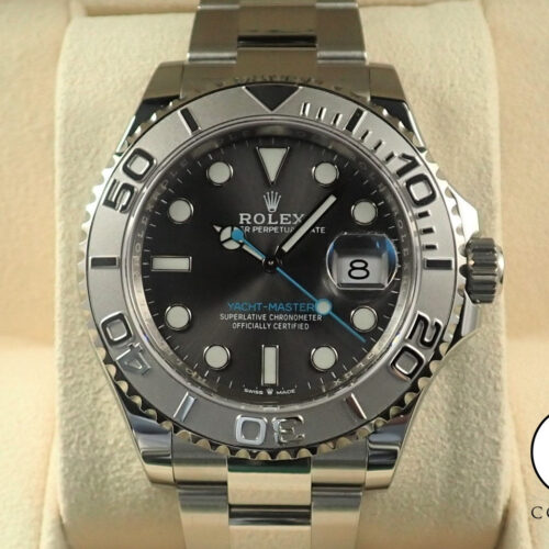 ロレックス ヨットマスター40 Ref.126622 ステンレススチール/プラチナ スレート文字盤 商品画像1