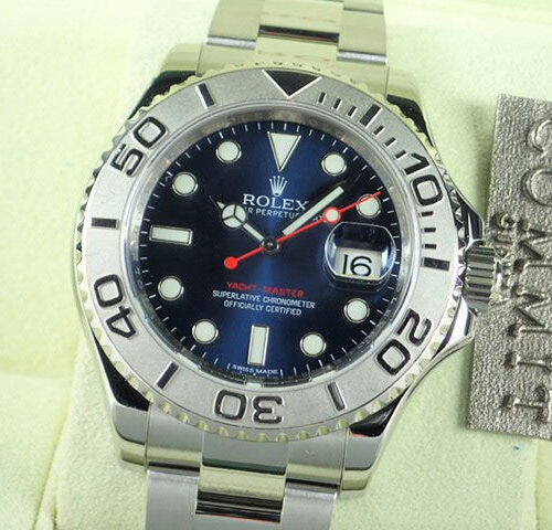 ロレックス ヨットマスター Ref.116622 ブルー文字盤 中古 yacht-master-33 商品画像1