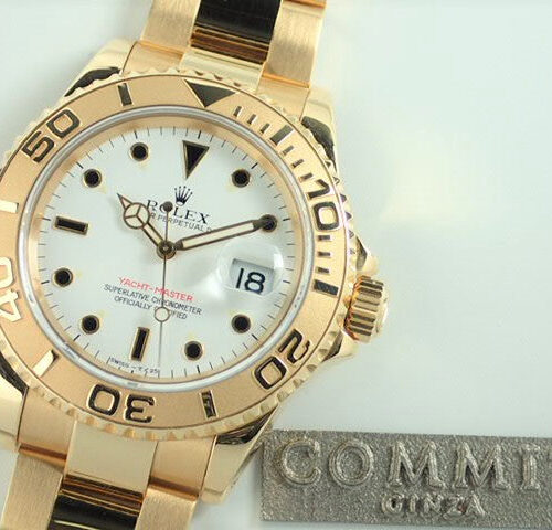 ロレックス ヨットマスター Ref.16628 ホワイト文字盤 中古 yacht-master-38 商品画像1