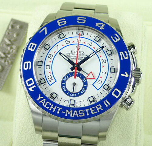 ロレックス ヨットマスターII Ref.116680 ホワイト文字盤 中古 yacht-master-39 商品画像1