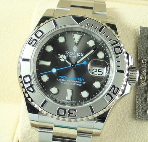 ロレックス ヨットマスター Ref.116622 ダークロジウム文字盤 未使用 yacht-master-42 商品画像1