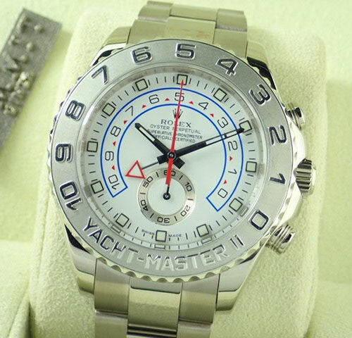 ロレックス ヨットマスターII Ref.116689 ホワイト文字盤 中古 yacht-master-43 商品画像1