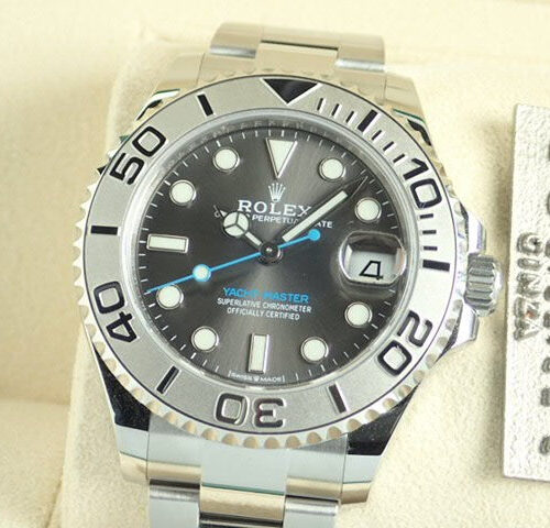ロレックス ヨットマスター37 Ref.268622 ダークロジウム文字盤 未使用 yacht-master-52 商品画像1