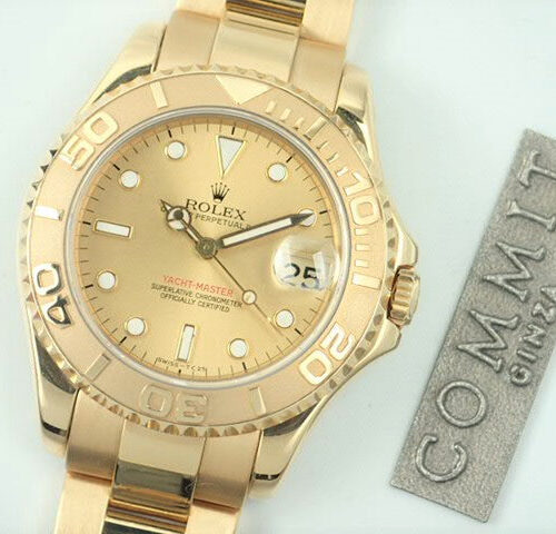 ロレックス ヨットマスター34 Ref.68628 シャンパン文字盤 中古 yacht-master-53 商品画像1