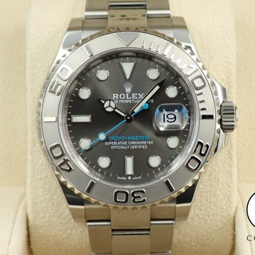 ロレックス ヨットマスター40 Ref.126622 ステンレススチール/プラチナ スレート文字盤 商品画像1