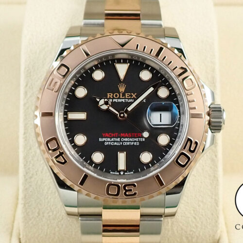 ロレックス ヨットマスター40 Ref.126621 ステンレススチール/エバーローズゴールド ブラック文字盤 商品画像1
